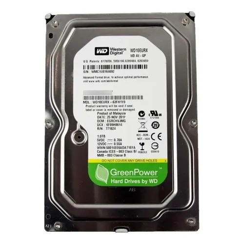HD 2TB WESTERN DIGITAL GREEN