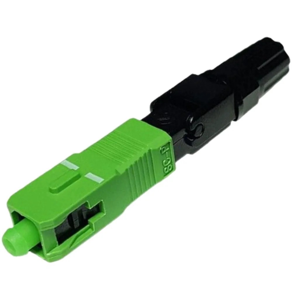 CONECTOR SC-APC RAPIDO VERDE