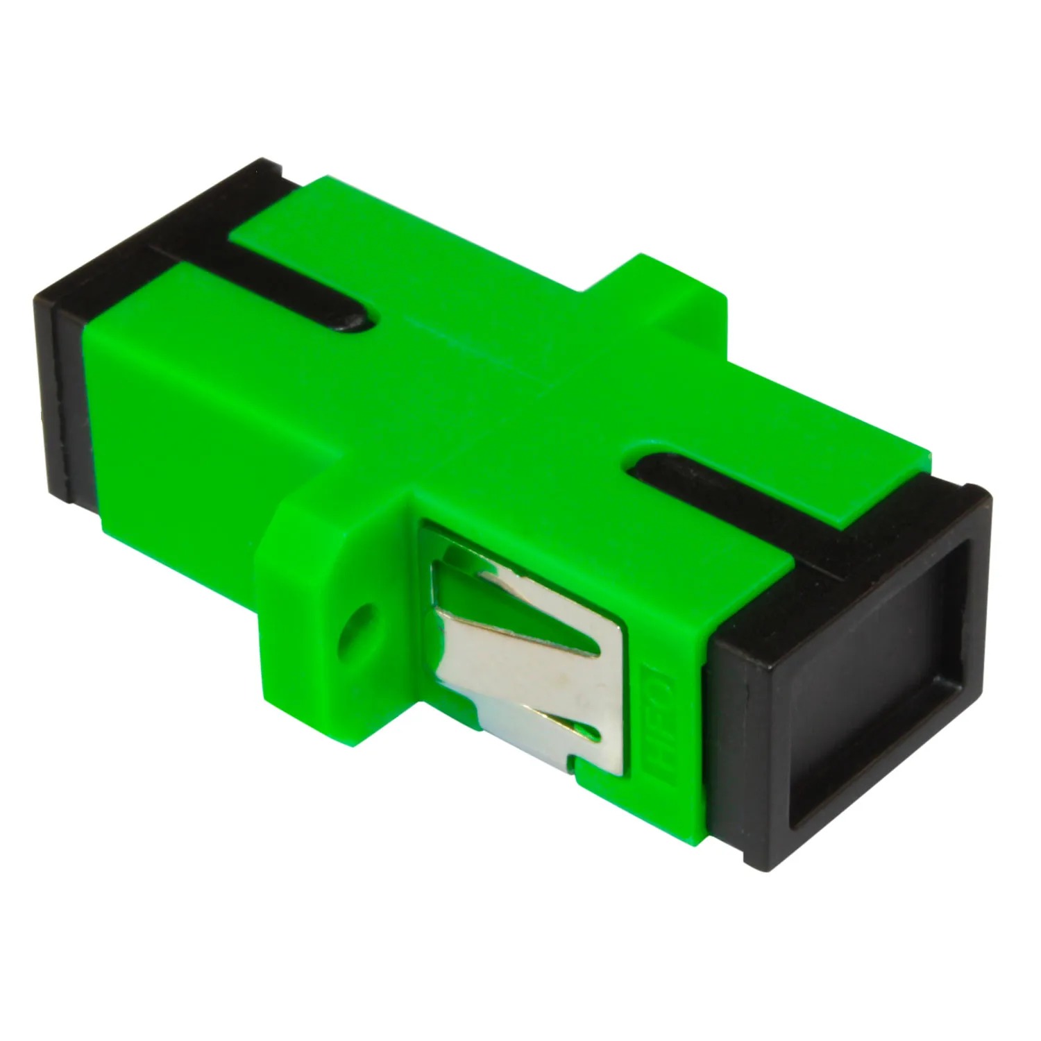 ACOPLADOR SC-APC SIMPLEX VERDE