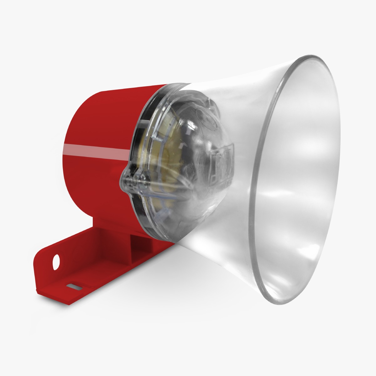 SIRENE PIEZO SIR-215 BUS MEDIA BRANCA JFL