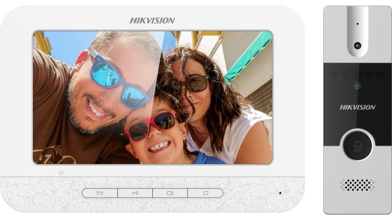 VIDEO PORTEIRO HIKVISION DS-KIS202T ANALOGICO 7"