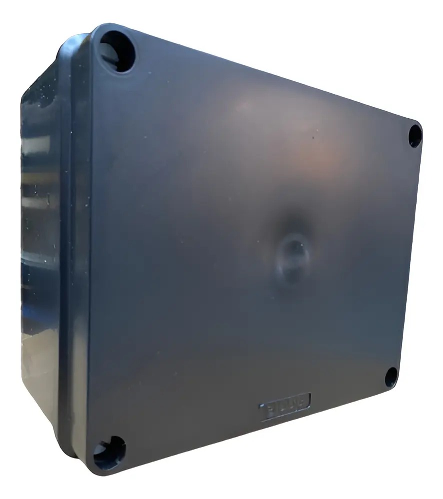 CAIXA HERMETICA BLINDADA IP65 DDG 152X109X67 PRETO