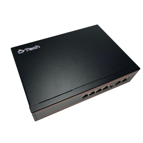 SWITCH POE OTECH HOE3034 06 PORTAS (04 POE + 2 UPLINK)