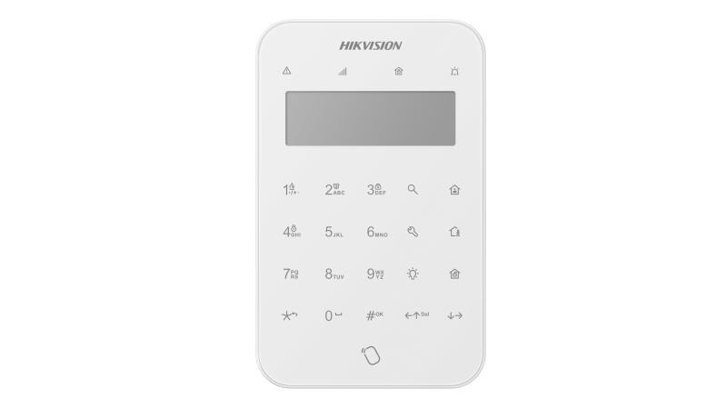 TECLADO LCD SEM FIO KEYPAD HIKVISION DS-PK1-LT-WE