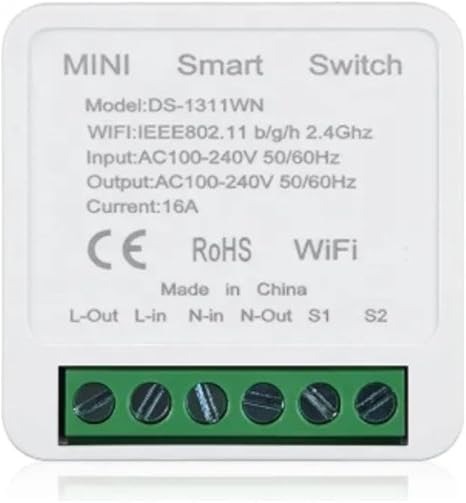 INTERRUPTOR SMART SONO2 MINI R4 (WIFI/16A/ALEXA/GOOGLE)