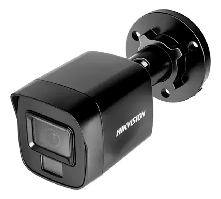 CAMERA IP HIKVISION 2MP BULLET BLACK HYBRID IR20M L2,8MM DS-2CD1021G2-LIU COM AUDIO